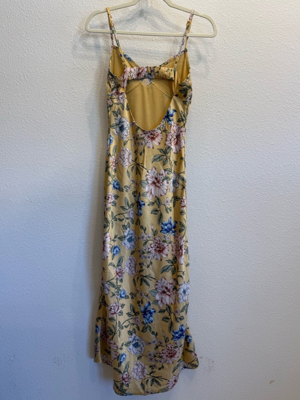 Thirty Thirty Floral Yellow Midi Dress - Picture 6 of 7